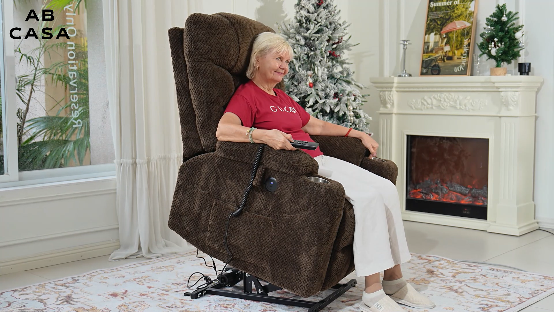 Amazon.com: ABCASA Oversized Dual Motor Lay Flat Power Lift